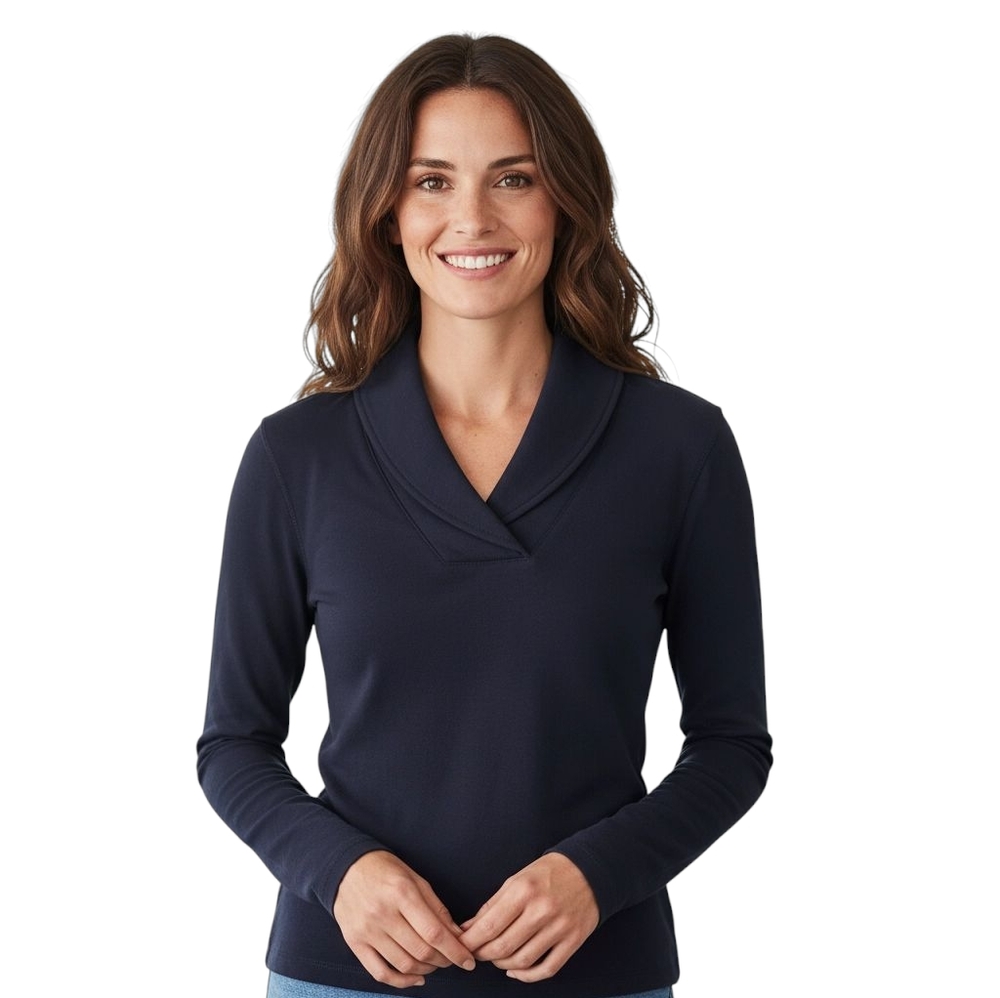 L.L. Bean Black Long Sleeve Top